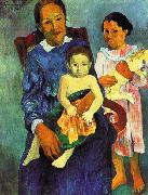 Paul Gauguin Tahitian Woman with Children 4 Germany oil painting reproduction